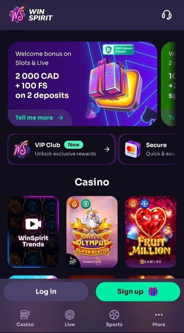 App screenshot